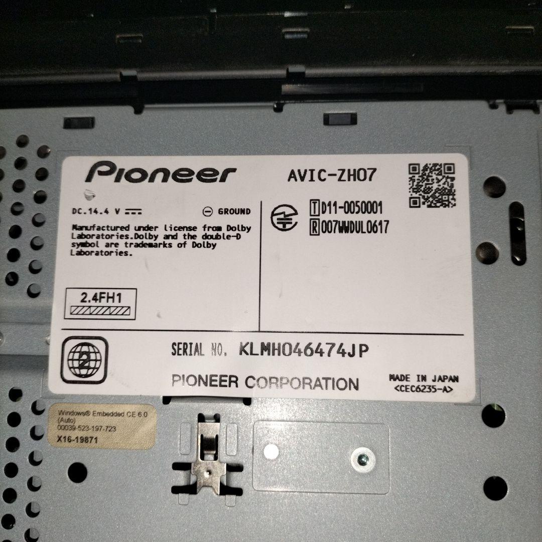 パイオニア　AVIC‐ZH07