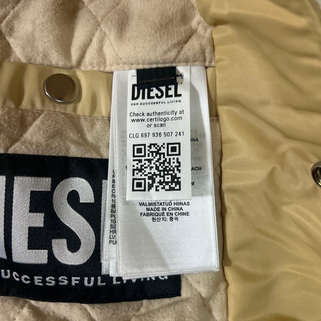 本日限定値下げ美品DIESEL スタジャン　L 希少 ディーゼル