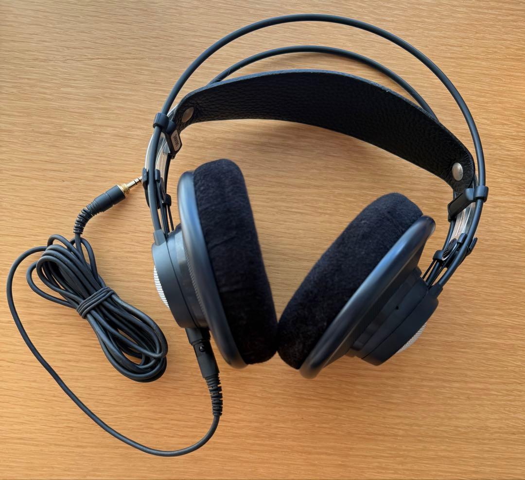 AKG K702 リケーブル可能 開放型ヘッドホン 外箱付き