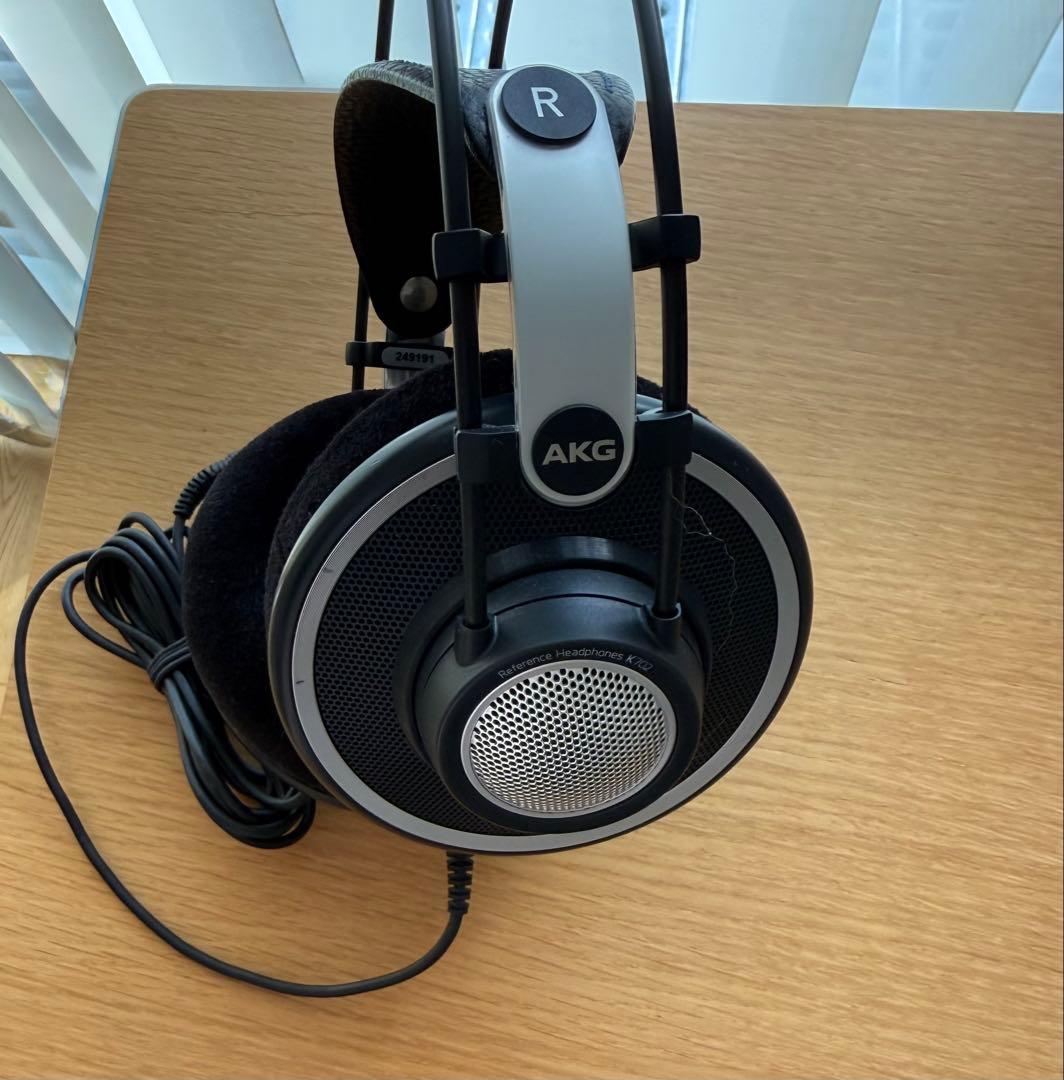 AKG K702 リケーブル可能 開放型ヘッドホン 外箱付き