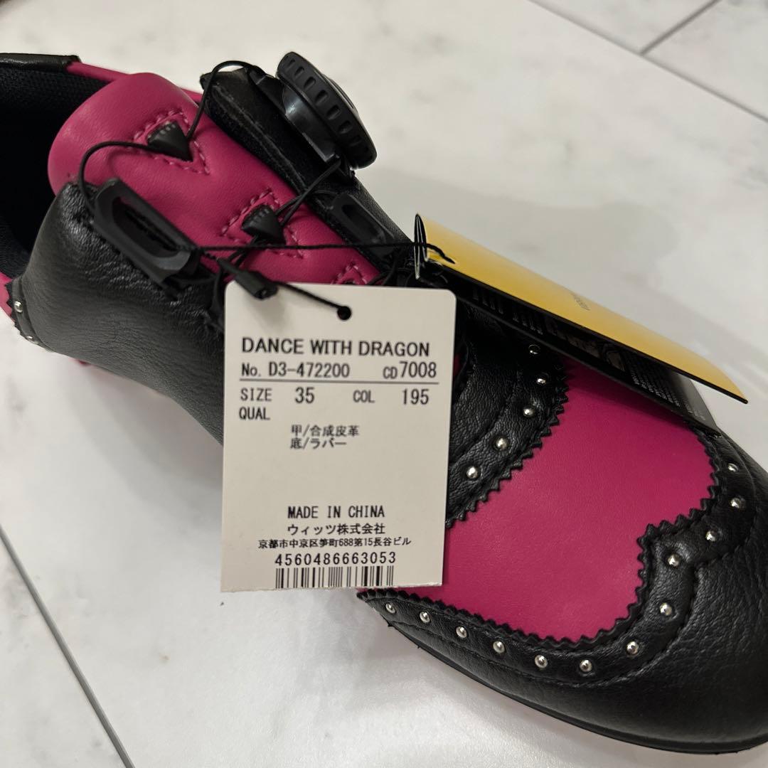 ❤️ダンスウィズドラゴン❤️ゴルフシューズ⭐️23.5cm⭐️