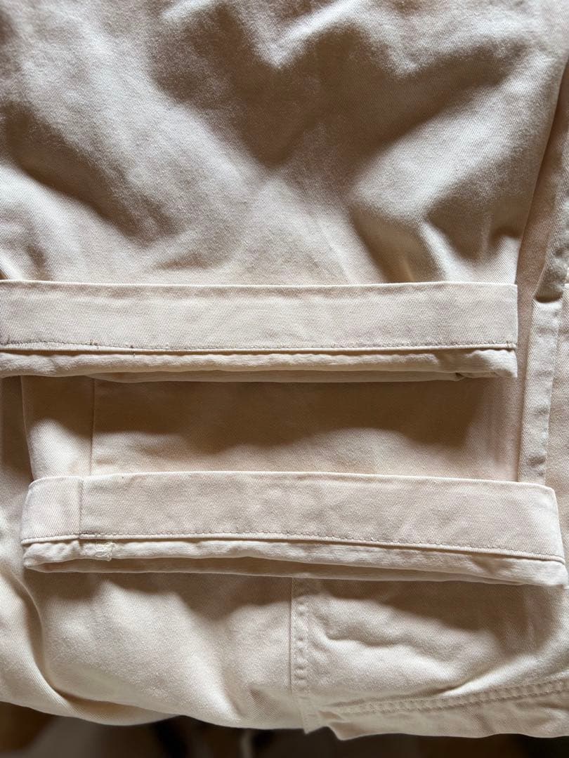 HARVESTY コットンチノクロスサロペット　オーバオール　サイズ1