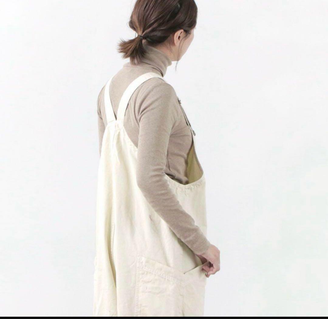 HARVESTY コットンチノクロスサロペット　オーバオール　サイズ1