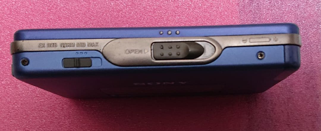 美品 SONY WM-EX808 カセットプレーヤー 動作品 ゴムベルト交換済み