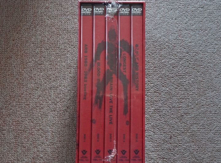 ミュージック ARB RED BOX 1978-1990 COMPLETE DVD SET