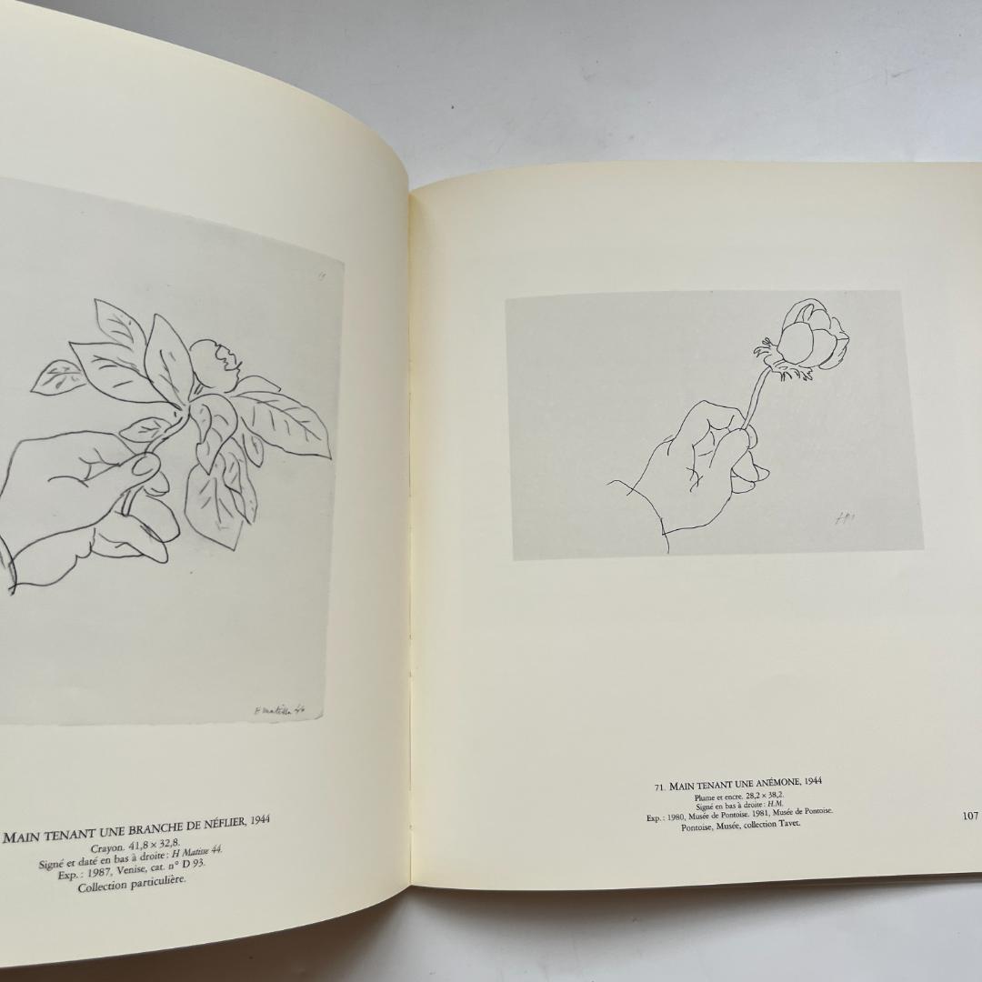Matisse マティス Fleurs, Feuillages, Dessins