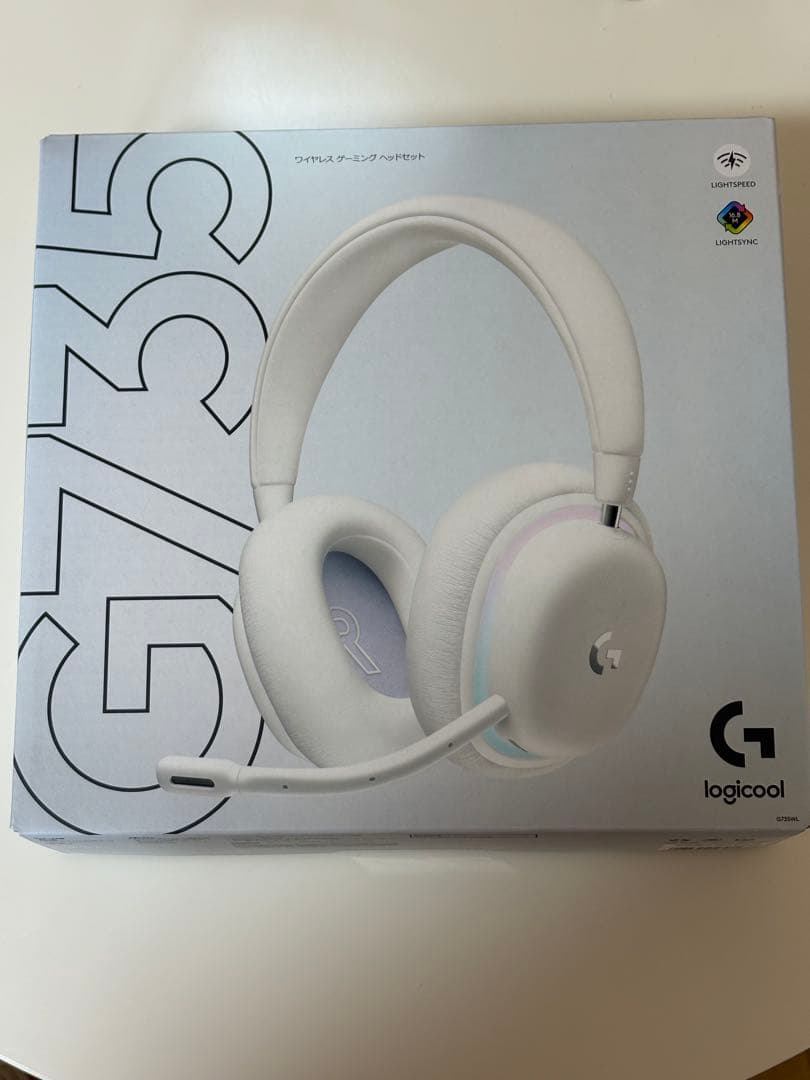 【付属品あり】logicool G735 ゲーミングヘッドセット ホワイト