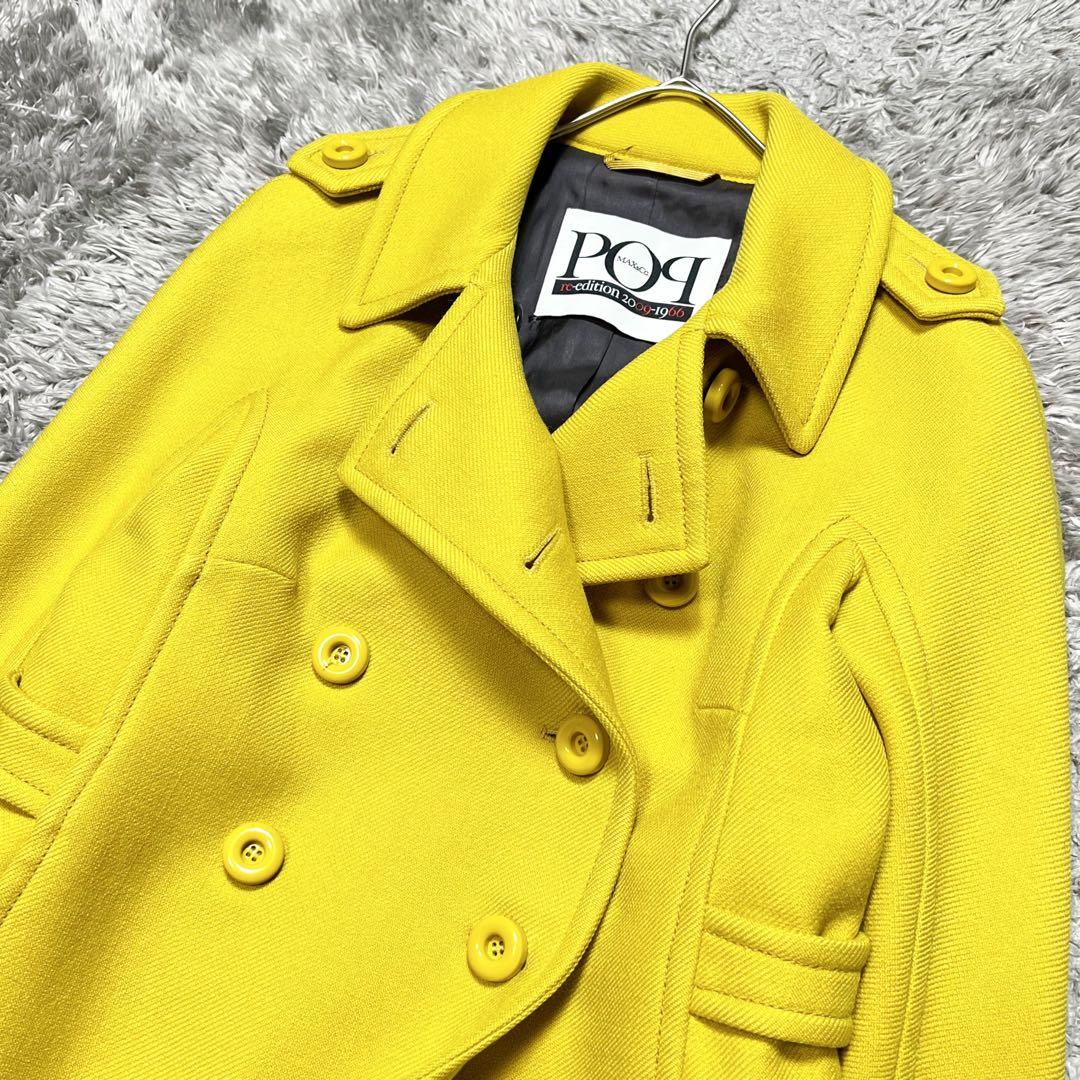 MaxMara MAX&Co. 1966復刻コート イエロー M相当 美品