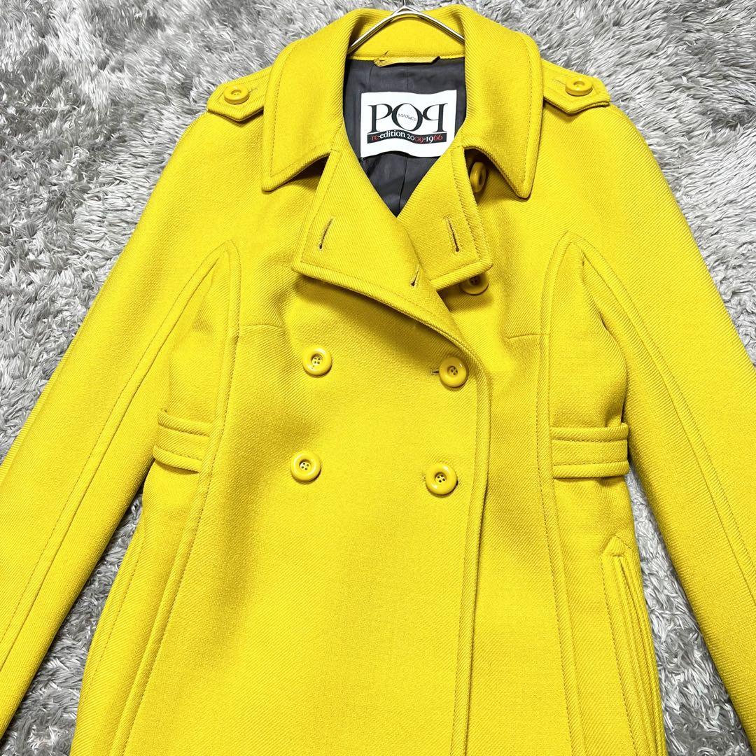 MaxMara MAX&Co. 1966復刻コート イエロー M相当 美品