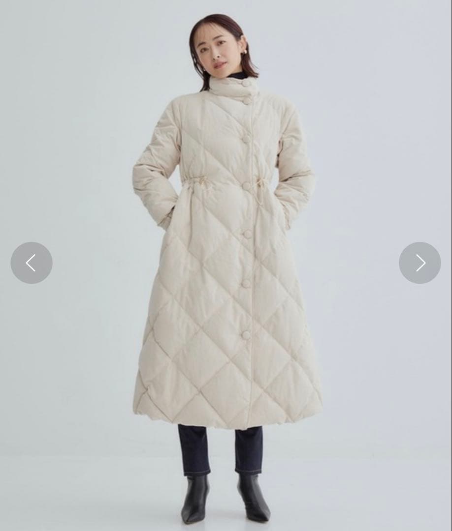 新品borders at balcony ダウンコート ボーダーズ 36