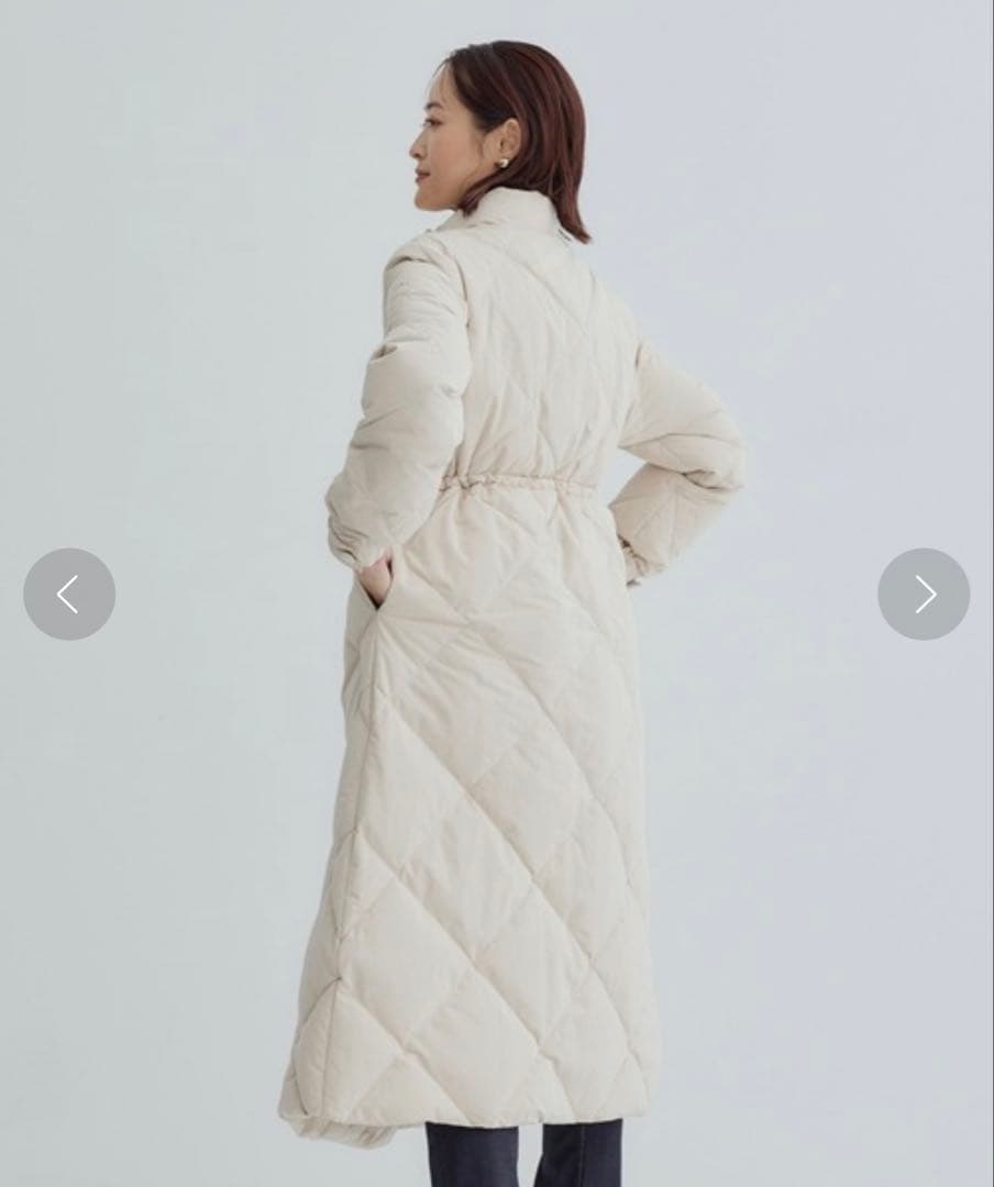 新品borders at balcony ダウンコート ボーダーズ 36