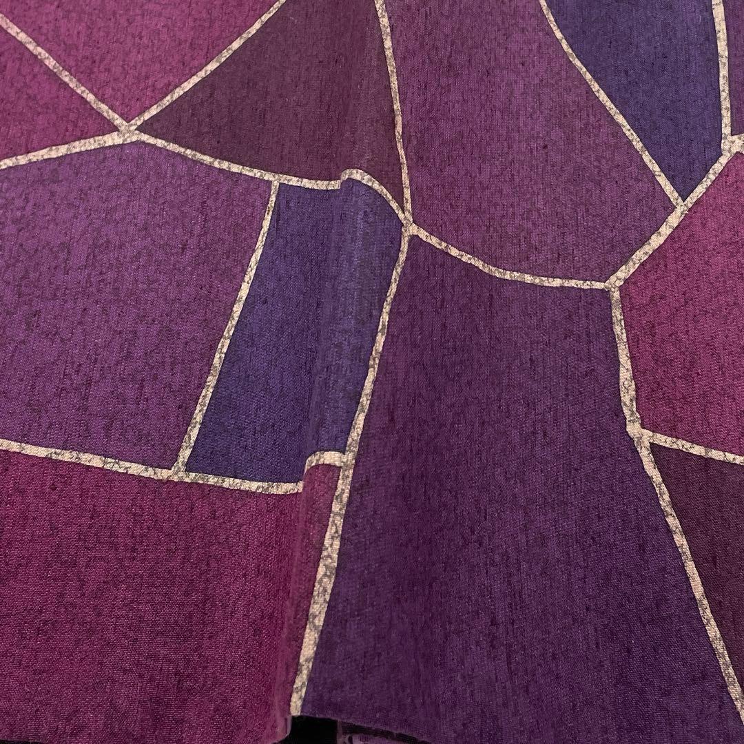 専用帯5920 5696 二点セット●川畑辰巳 高級 正絹 本場大島紬 六通