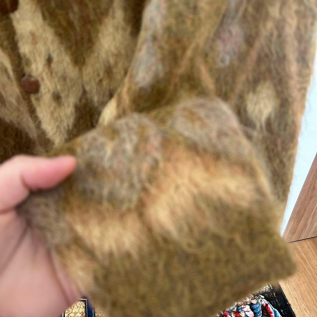 モヘヤ　カーディガン　ヴィンテージ　60s campus カートコバーン