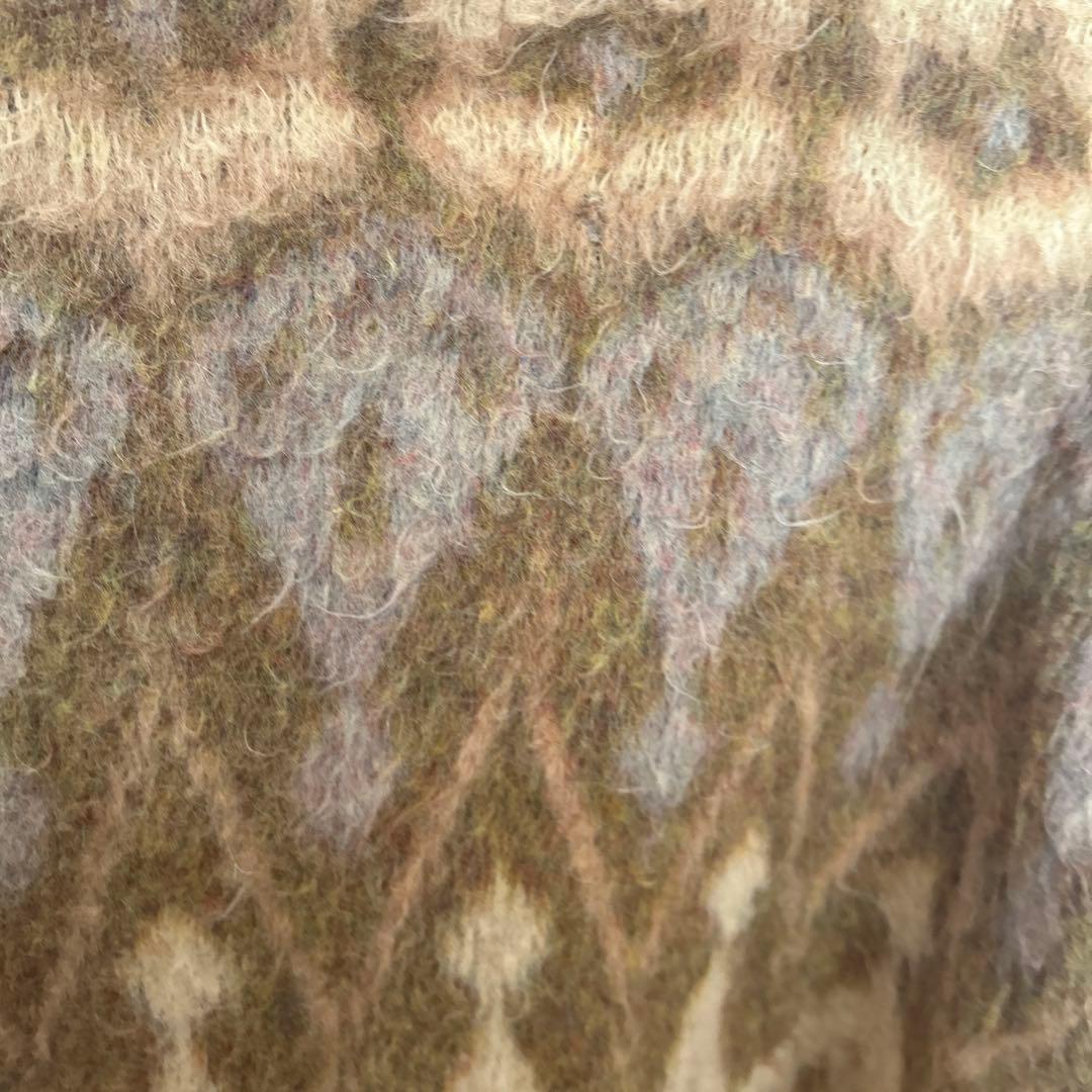 モヘヤ　カーディガン　ヴィンテージ　60s campus カートコバーン