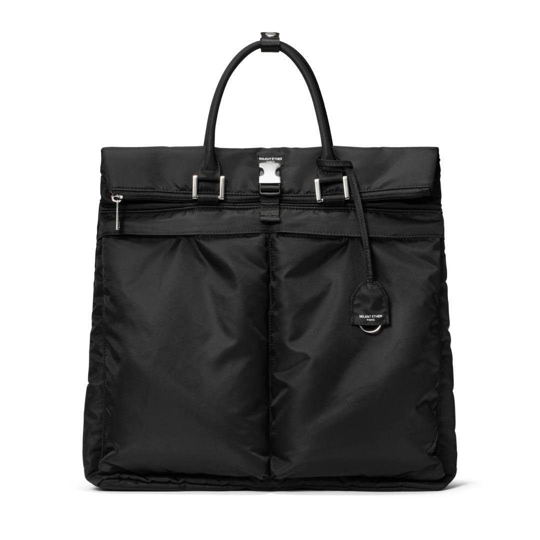 SELENT ETHER CARRY38 BLACK 4wayバッグ 黒シルバー