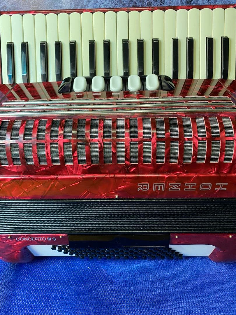 ド*チ様 Hohner Concerto III S アコーディオン軽量7.2ド