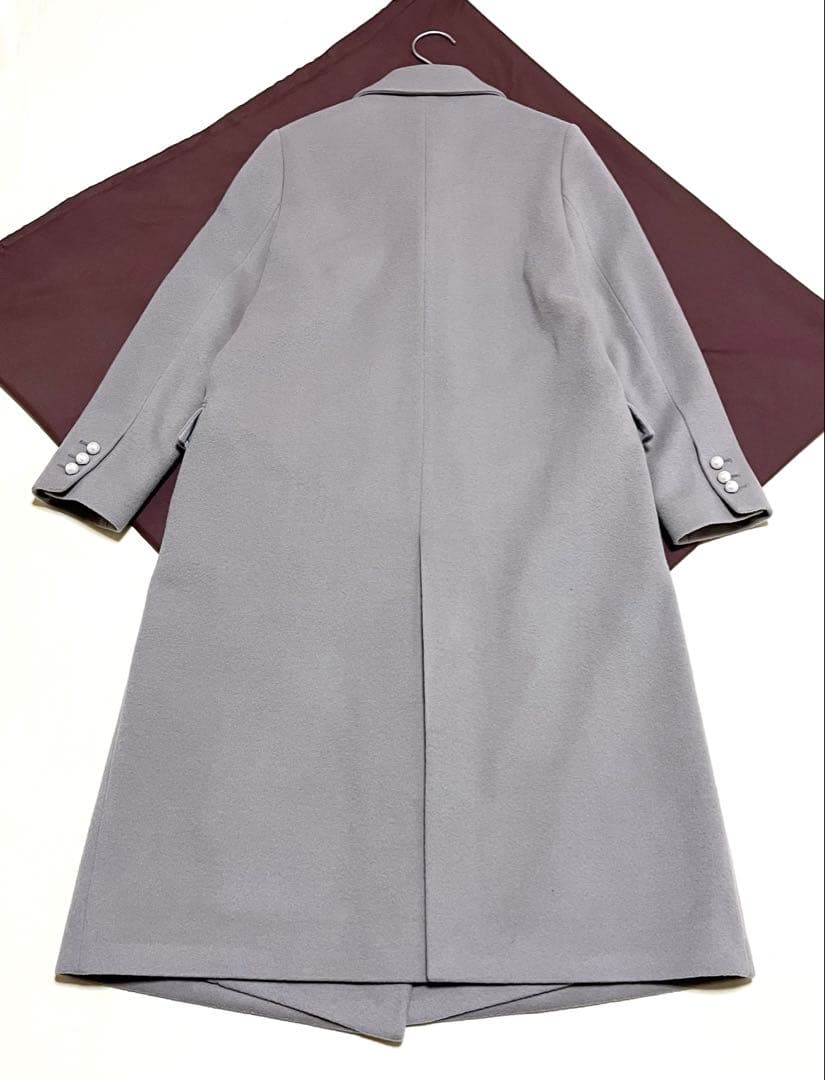 ユナイテッドアローズ　パールモチーフボタン　テーラードコート　チェスターコート