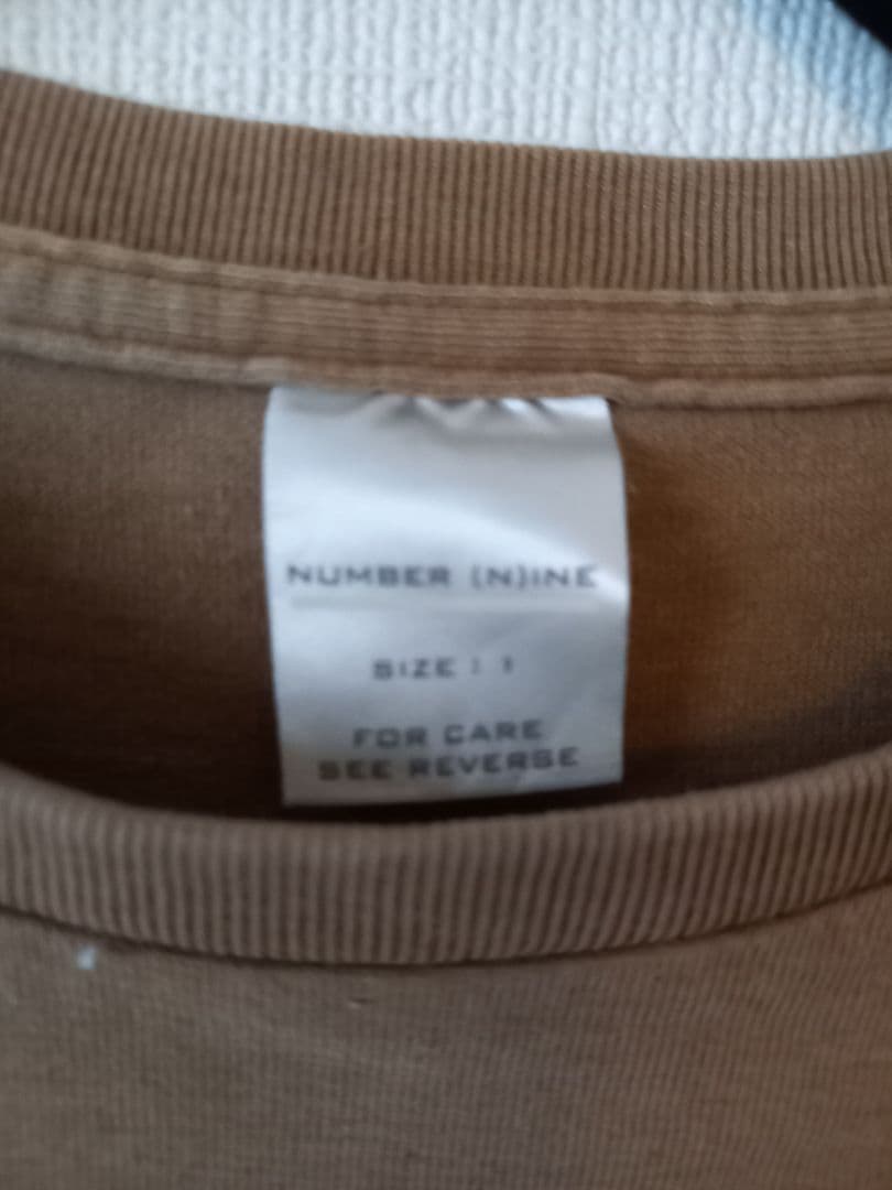 s*y様 NUMBER (N)INE01AW☆STANDARD期エンブレムTシャ