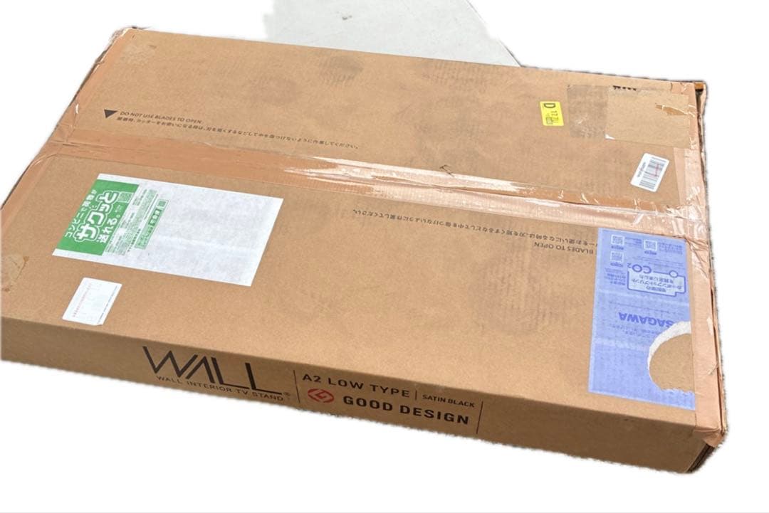 WALL 【デザイン賞4冠】 A2 CASTER BASE テレビスタンド　ロー