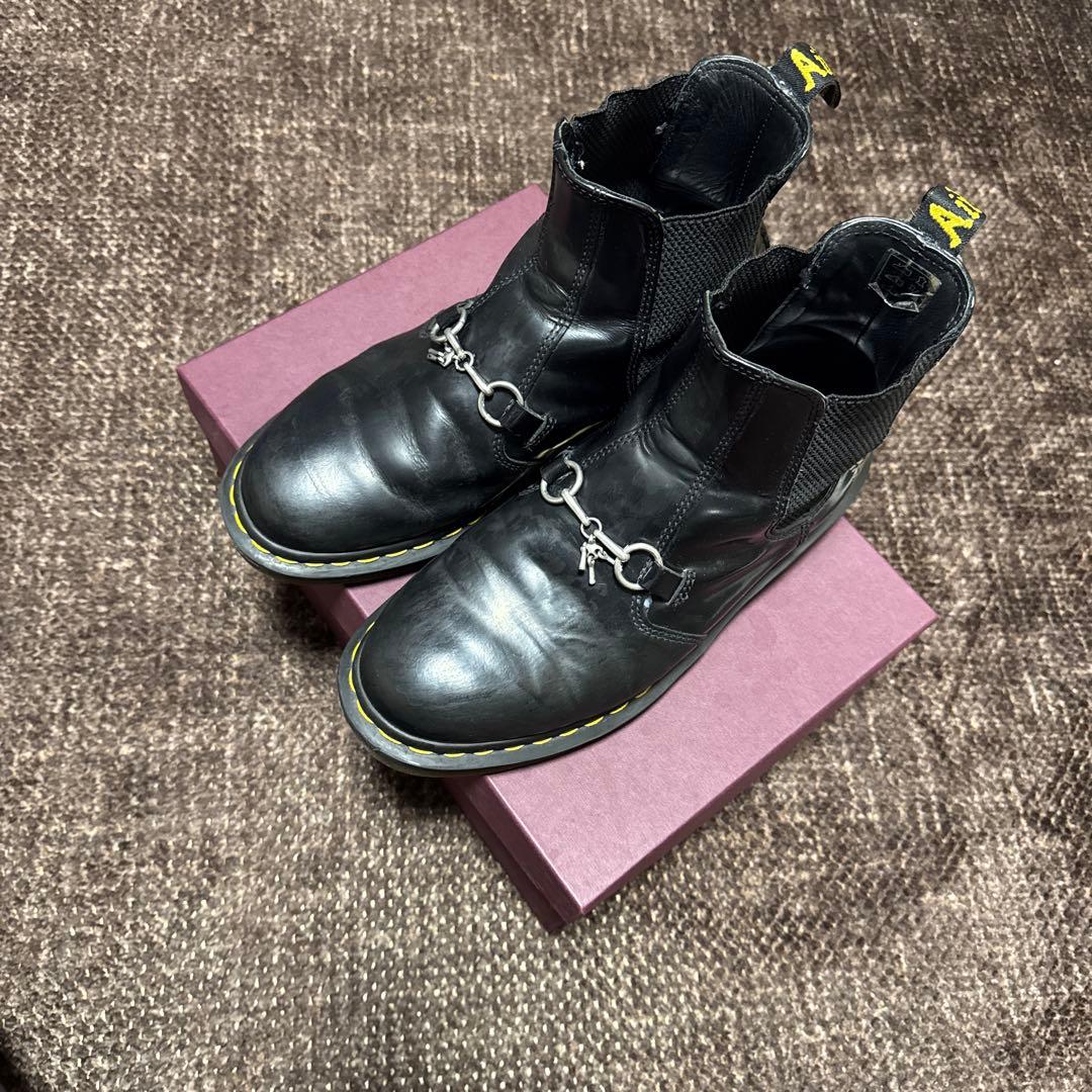 値下げneedles ブーツ ドクターマーチン UK9付属品あり　28センチ