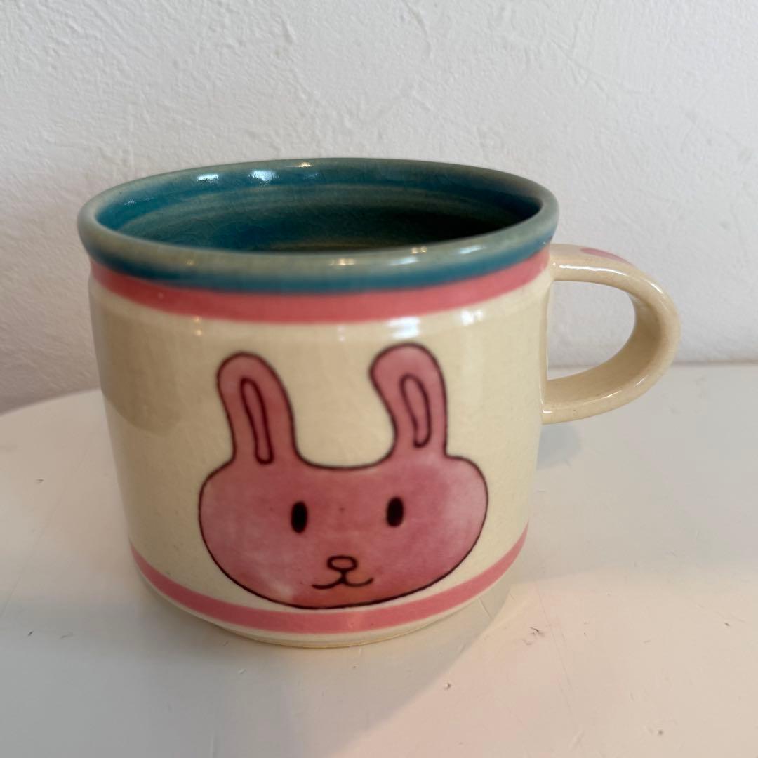 うさぎ【新品】DAISAK カップ　マグカップ　ダイサク　兎　ウサギ　ピンク