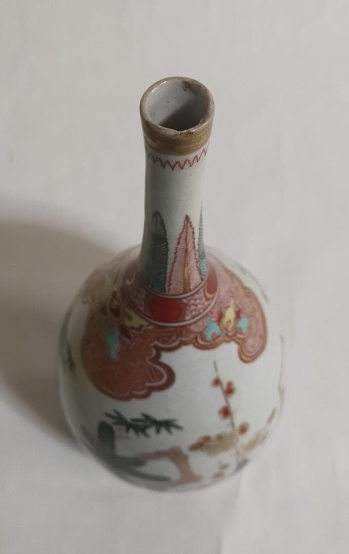 九谷焼御神酒徳利松竹梅初春