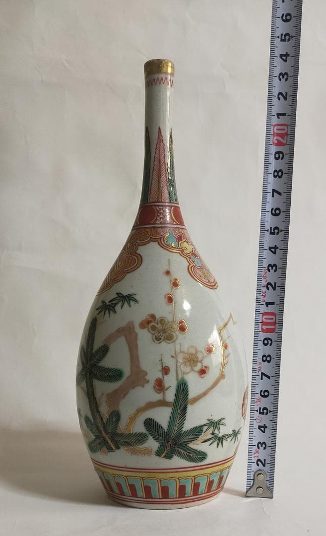 九谷焼御神酒徳利松竹梅初春