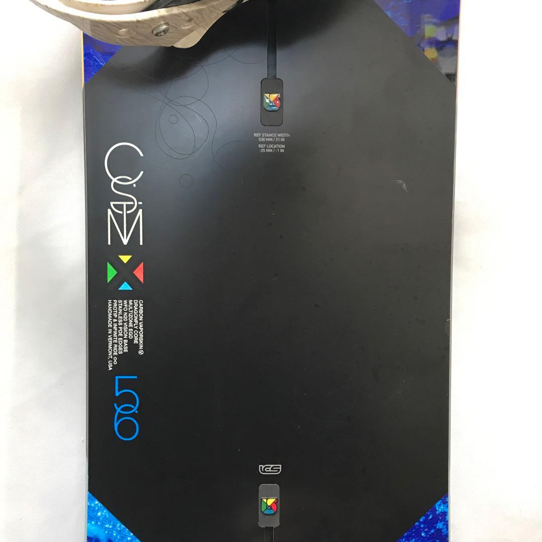 Burton CUSTOM X 156 スノボ&ビンディングセット M130