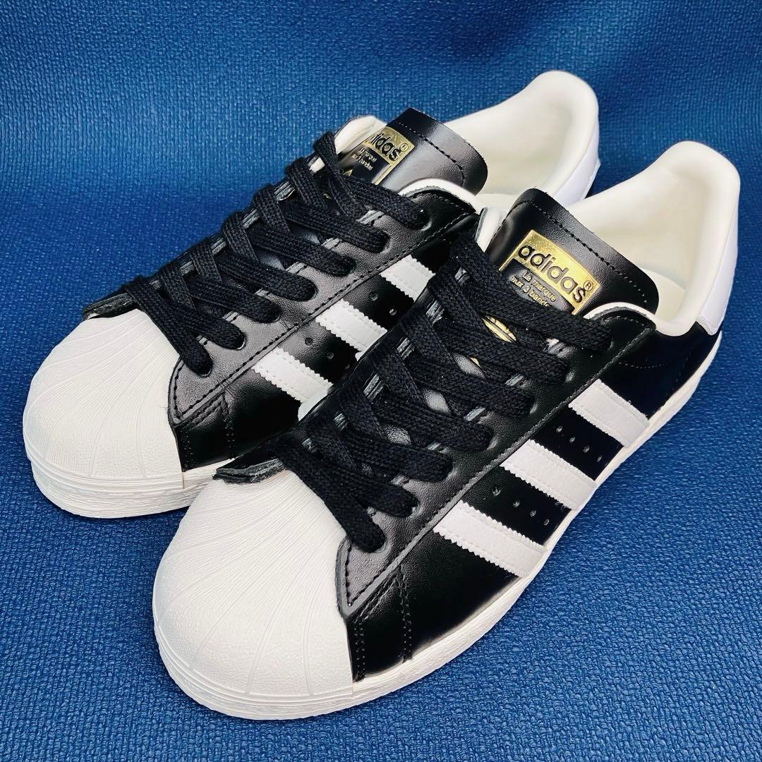 【未使用級】adidas 22.5㌢superstar82 IE4195 金ベロ