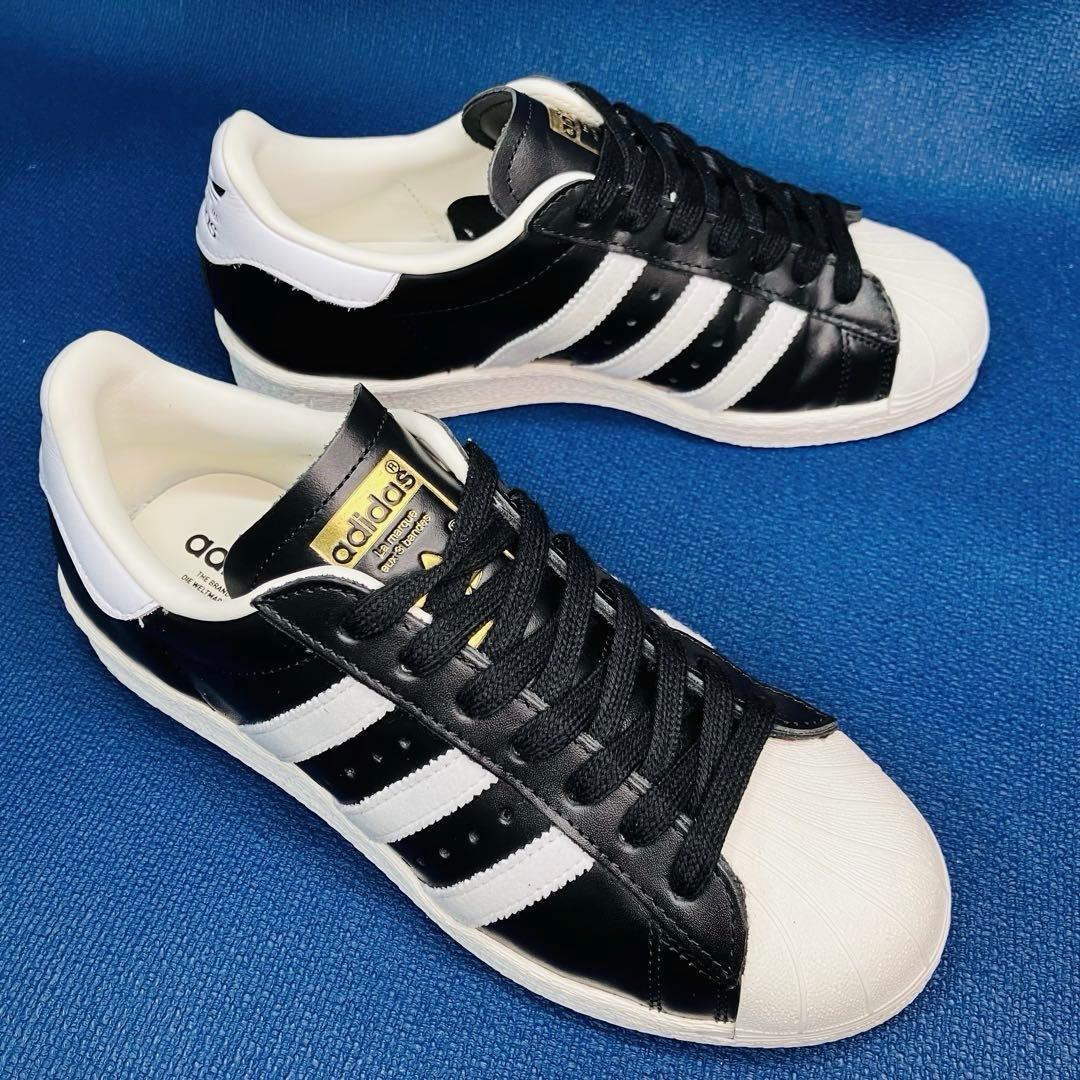 【未使用級】adidas 22.5㌢superstar82 IE4195 金ベロ