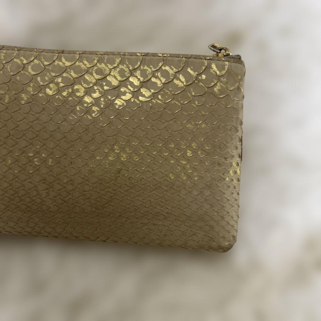 【極美品】ATAO リモパイソン　l字ファスナー　ゴールド　希少色