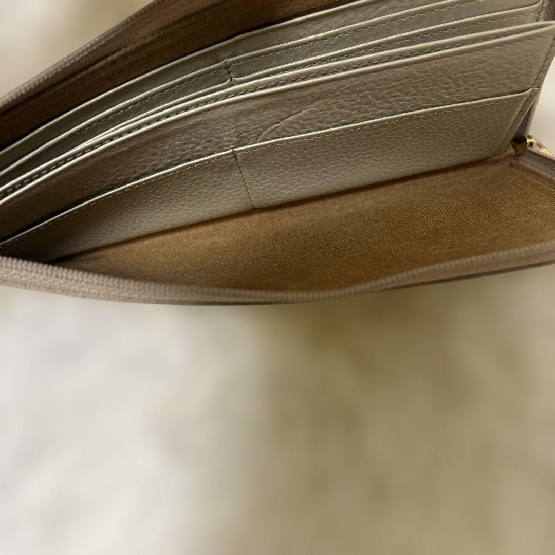 【極美品】ATAO リモパイソン　l字ファスナー　ゴールド　希少色