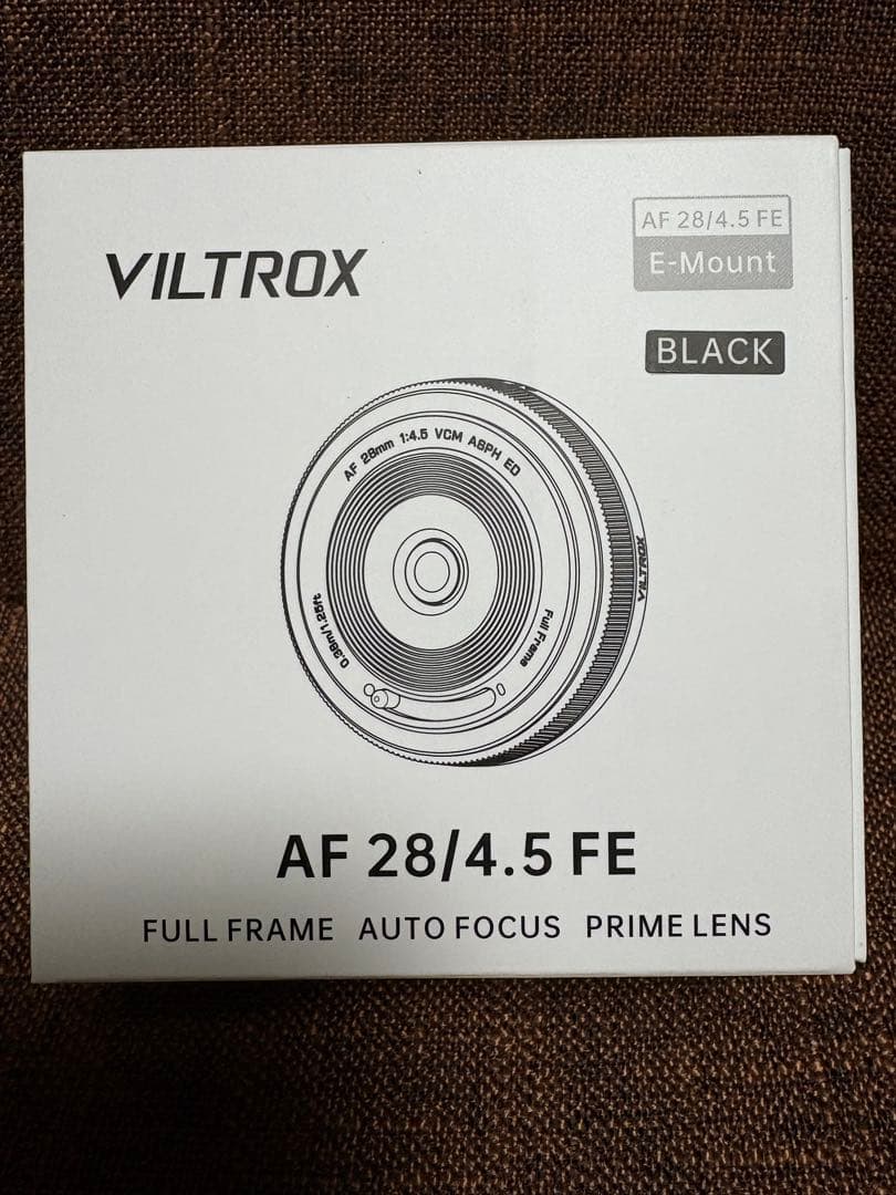 レンズ(単焦点) VILTROX AF 28mm F4.5 FE