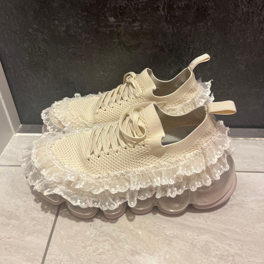 mikiosakabe ミキオサカベ sheep フリル スニーカー レース