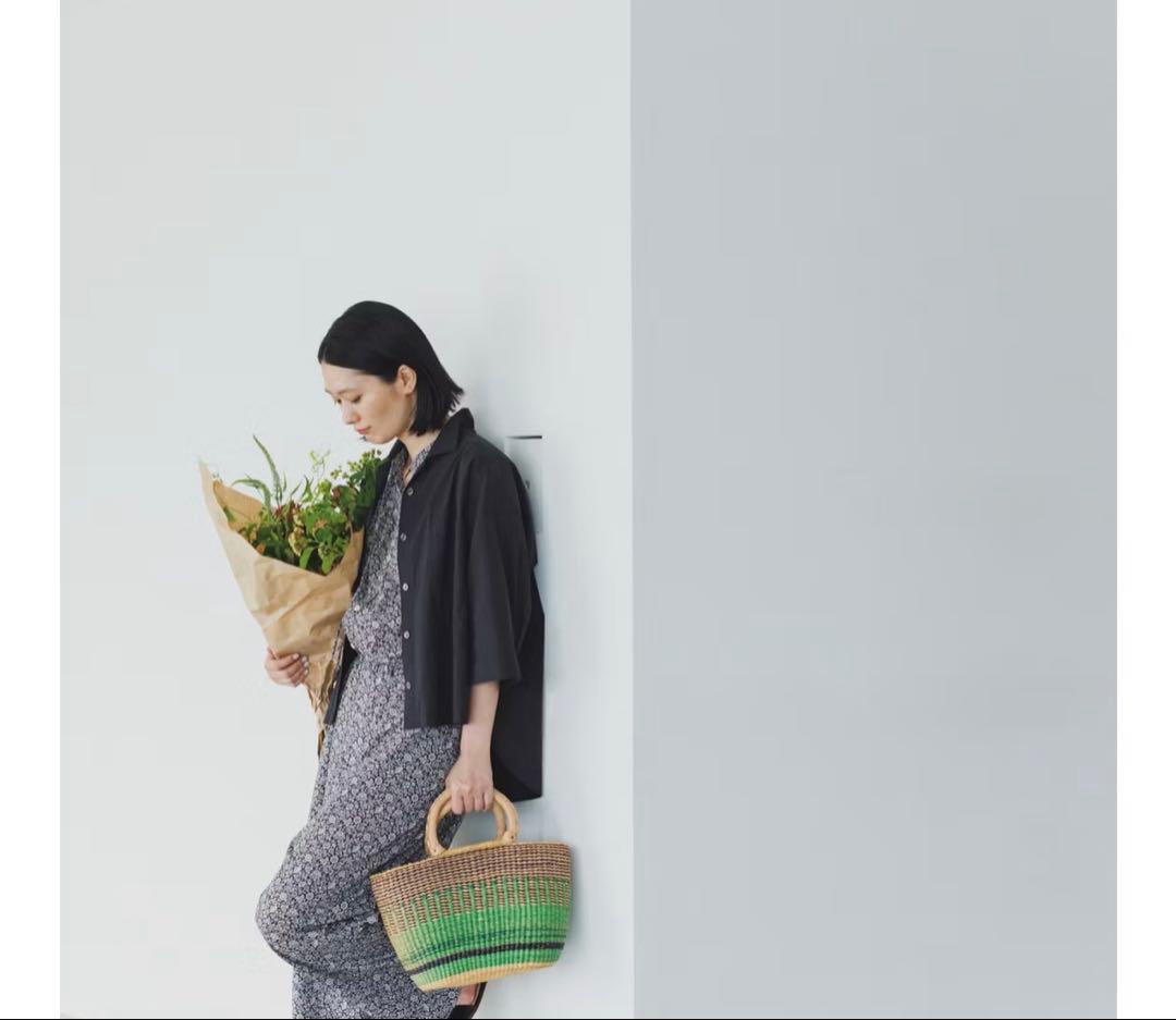 北欧、暮らしの道具店　リバティプリントのオールインワン　M