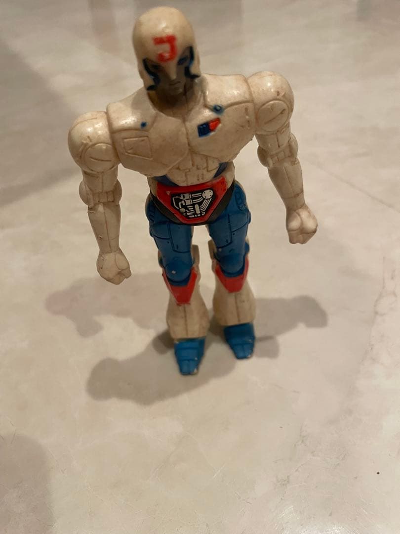 プラレス３四郎　柔王丸　ソフビ　バンダイ