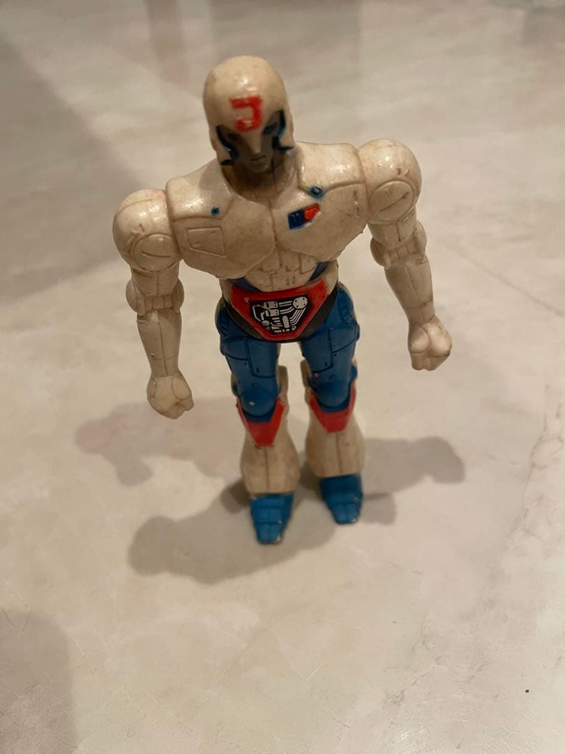 プラレス３四郎　柔王丸　ソフビ　バンダイ