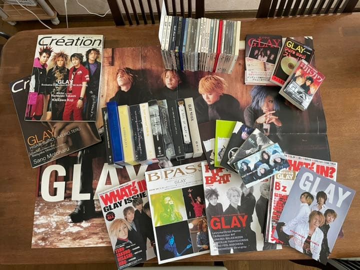 【いろいろてんこ盛り～】GLAY　グレイ　にまつわる ”モノ” たち　(^^♪