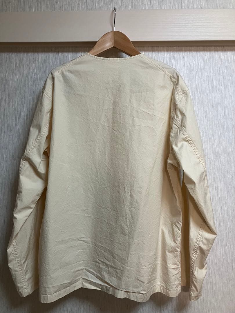 『オードリー』DANTON ノーカラージャケット　クリームホワイト