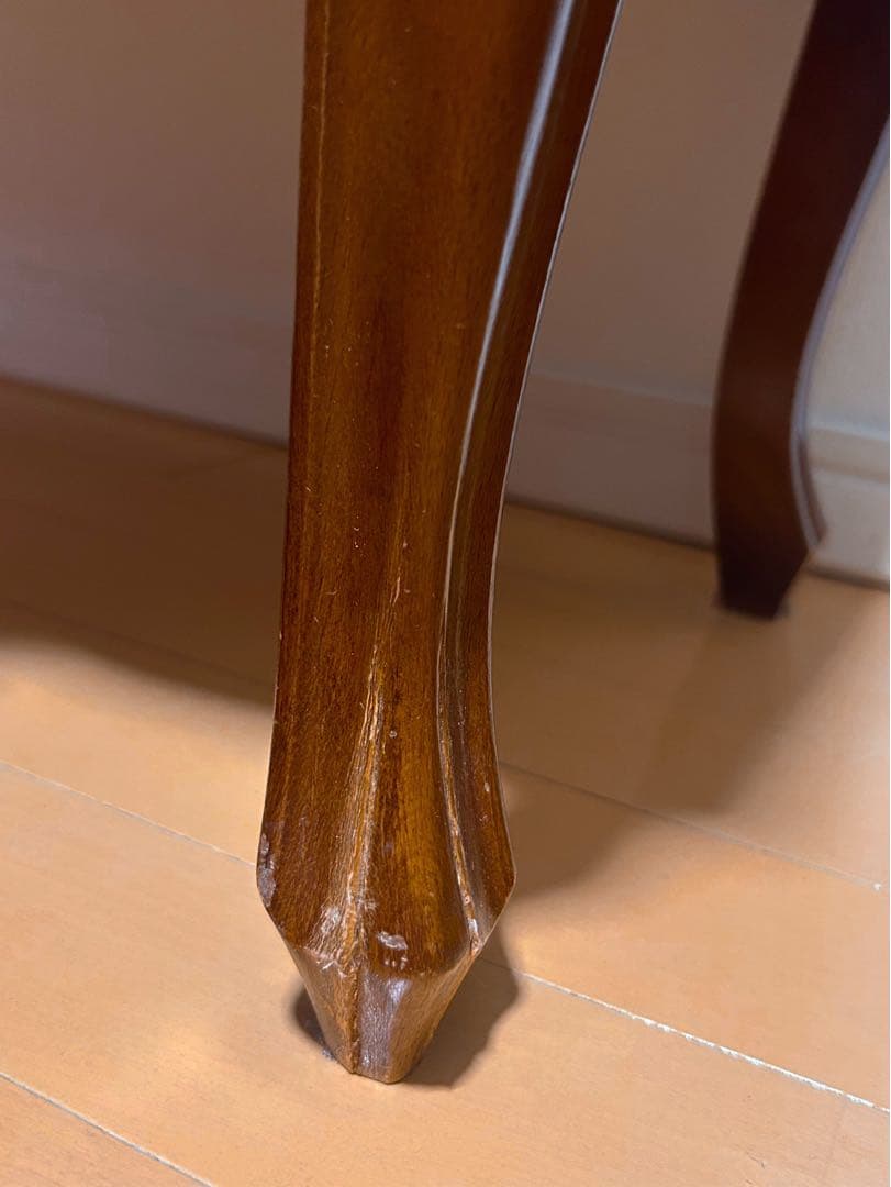 イタリア家具 チェスト アンティーク 6段 112cm 象嵌 イタリア製 猫脚