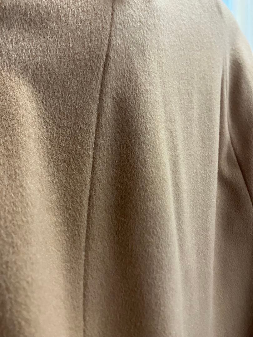 バーニーズニューヨーク　コート　レオパード　リバーシブル　ポンチョ　ケープ