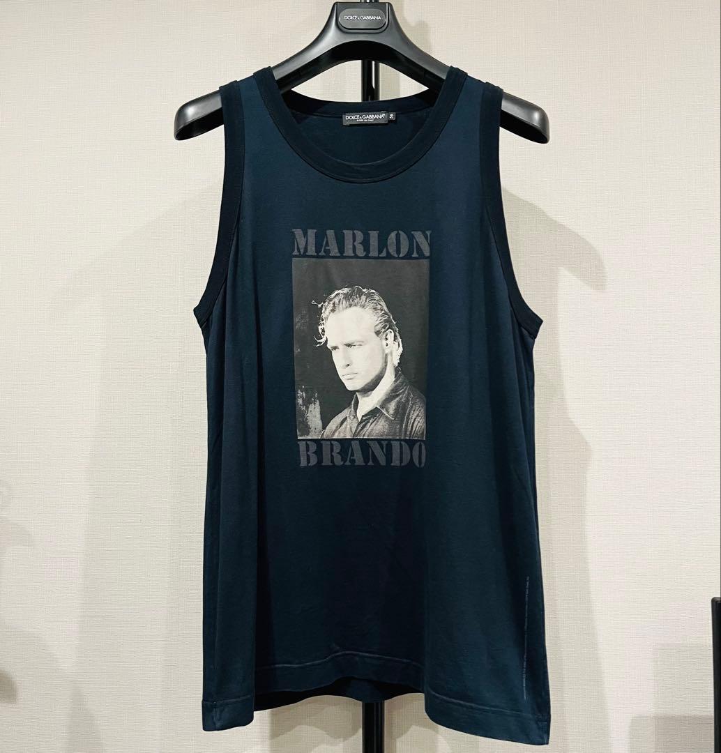 Dolce&Gabbana ドルチェ＆ガッバーナ マーロンブランド タンクトップ