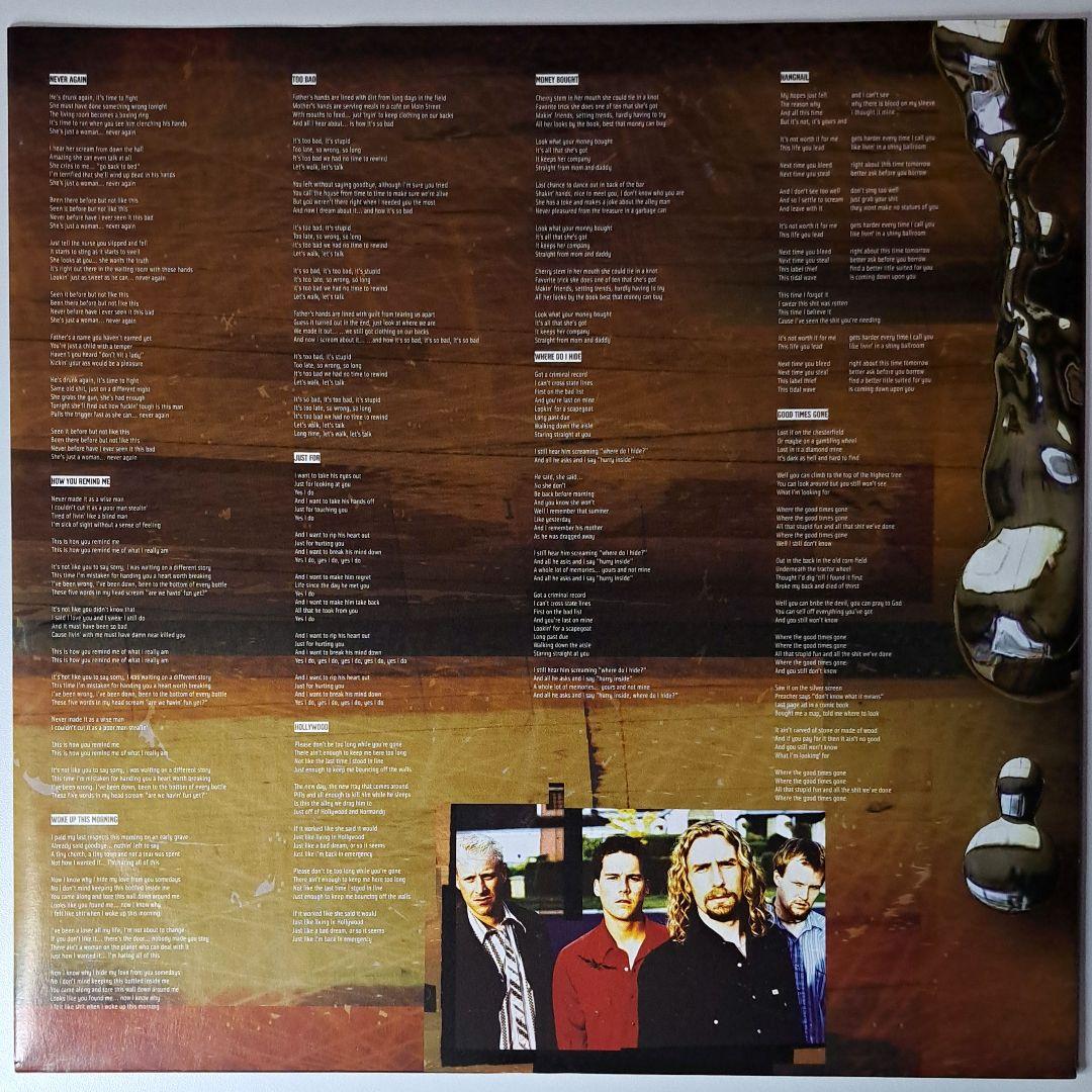 シュリンク付　Nickelback　Silver Side Up　LP　レコード