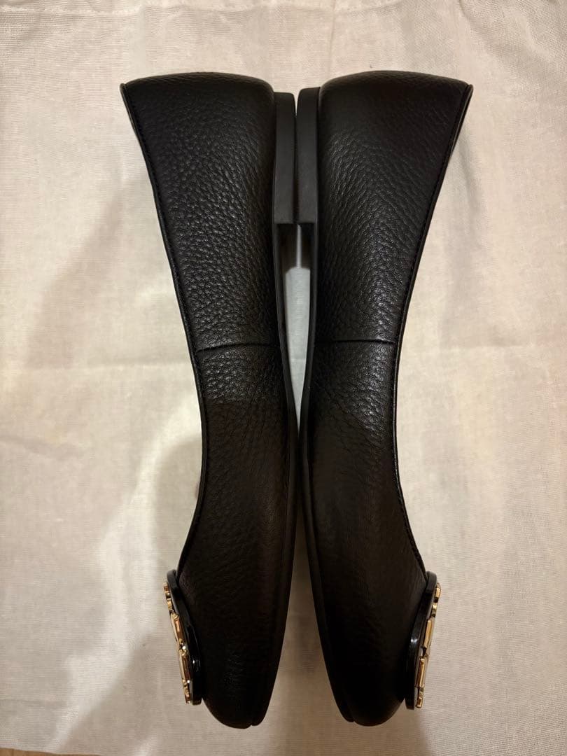 TORY BURCH ブラック フラットシューズ　5.5