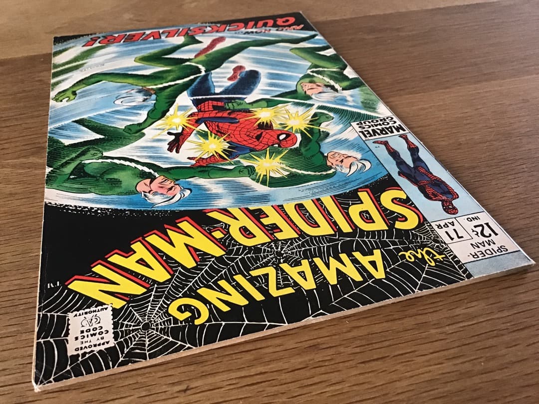 アメージングスパイダーマン #71 クイックシルバー❗️アメコミリーフ