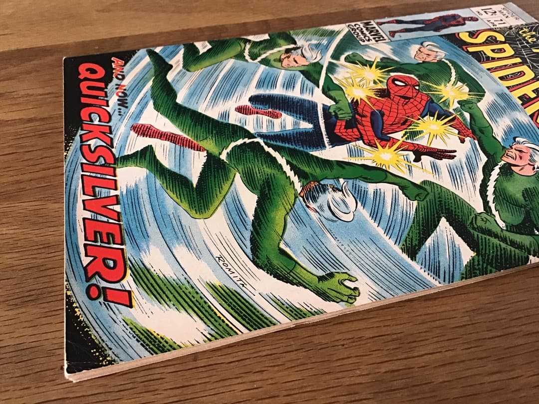 アメージングスパイダーマン #71 クイックシルバー❗️アメコミリーフ