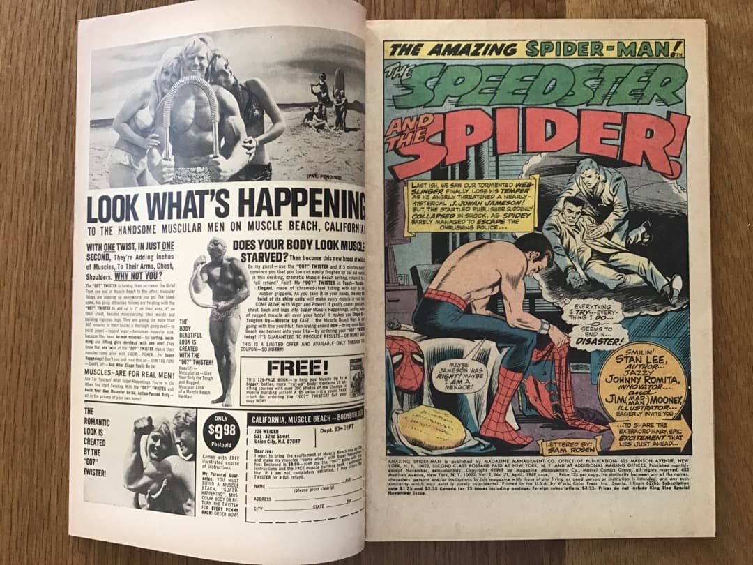 アメージングスパイダーマン #71 クイックシルバー❗️アメコミリーフ