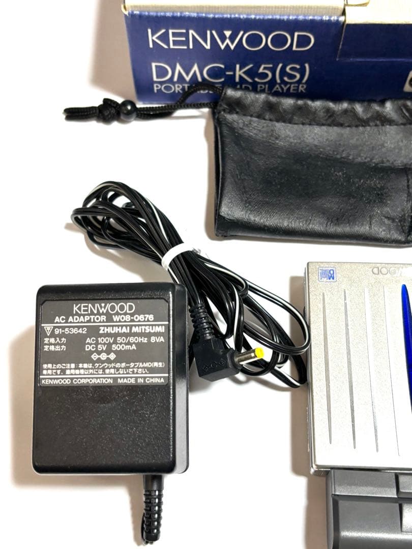 KENWOOD MDプレーヤー DMC-K5 ジャンク品