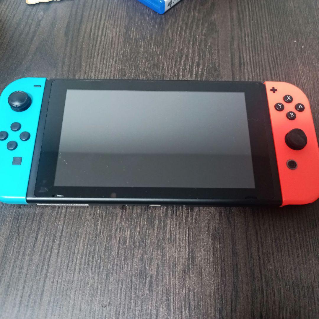 (スティック難あり)Nintendo Switch 青/赤 Joy-Con 本体