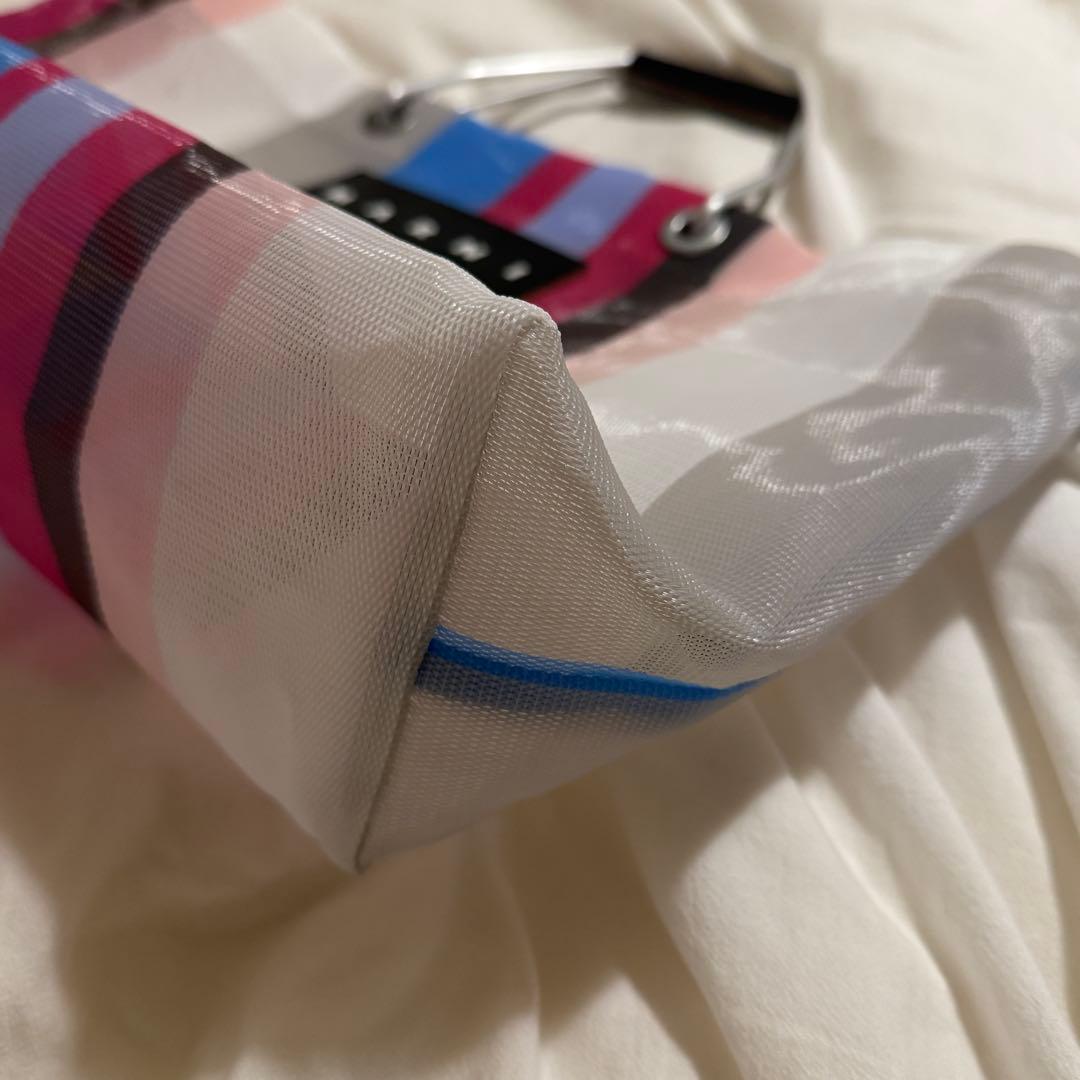 MARNIリリーホワイトMARNI MARKET STRIPE MINI BAG